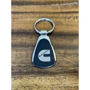 Vintage Silver Keychain - Cummins